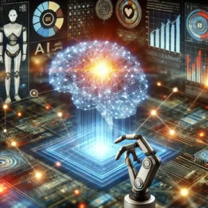 نمایش راهکارهای هوش مصنوعی در تصمیم‌گیری‌های مبتنی بر داده و کاربردهای آن در صنایع مختلف.