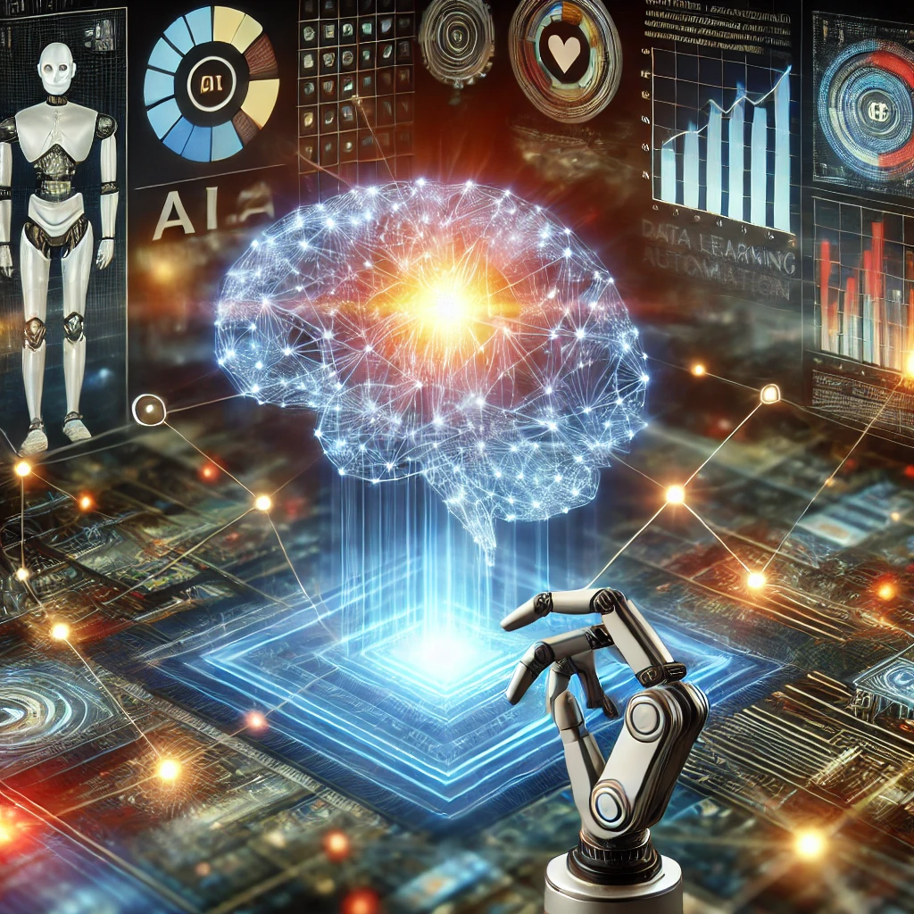 نمایش راهکارهای هوش مصنوعی در تصمیم‌گیری‌های مبتنی بر داده و کاربردهای آن در صنایع مختلف.