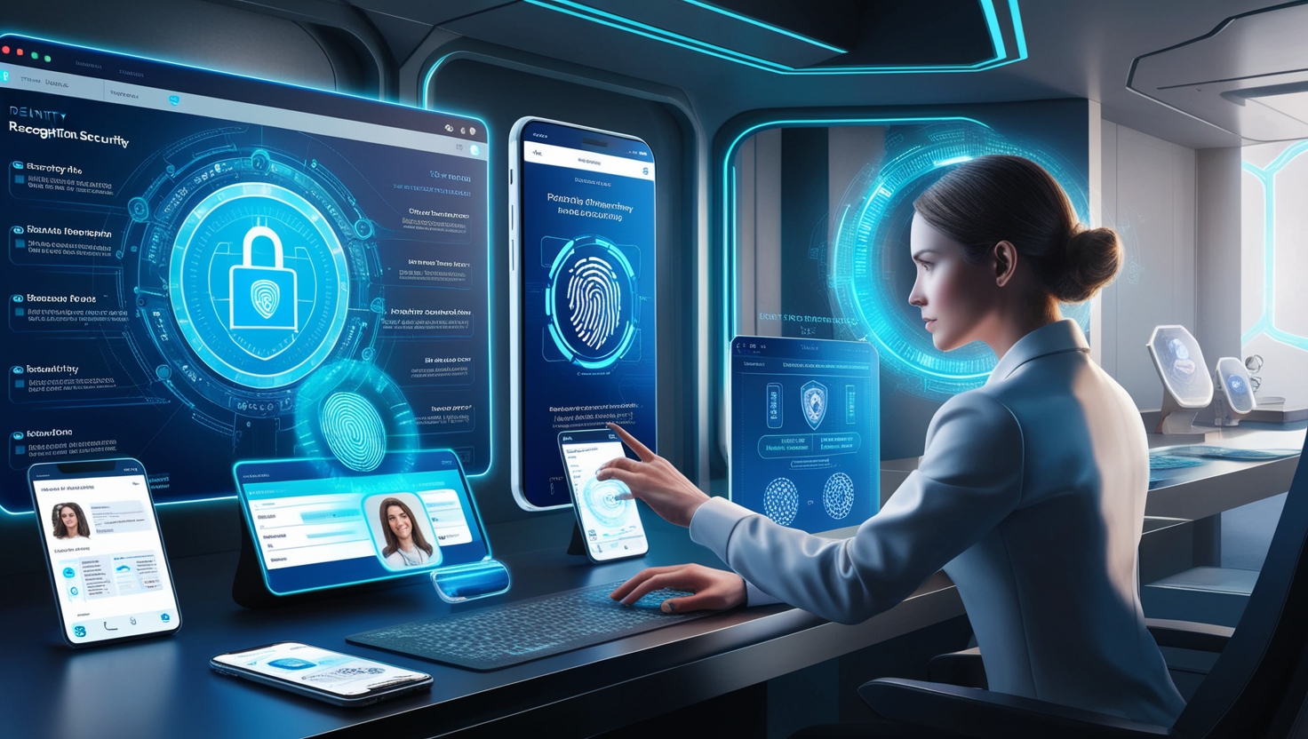 نمایش امنیت هوشمند ونقش هوش مصنوعی در بهبود امنیت سایبری و حفاظت از داده‌ها، تأکید بر اهمیت راهکارهای امنیتی هوشمند برای جلوگیری از حملات سایبری.